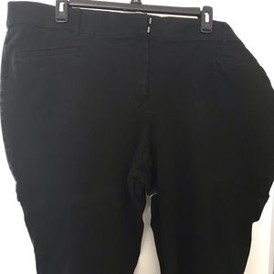 Lane Bryant, Allie Capri pants. Lots of stretch.